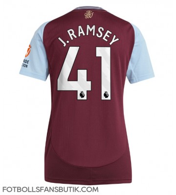 Aston Villa Jacob Ramsey #41 Replika Hemmatröja Damer 2024-25 Kortärmad